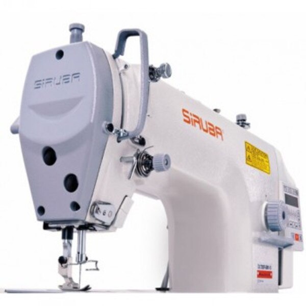 Siruba Single Needle, Direct Drive Lockstitch With Thread Trimmer
